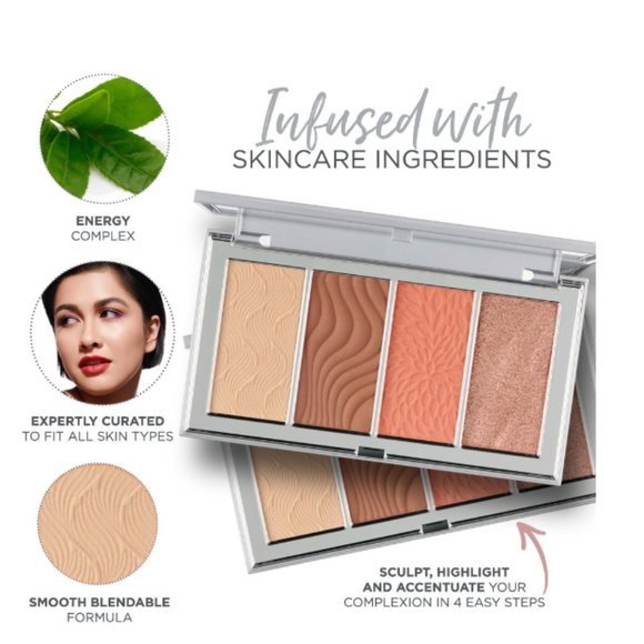 PUR 4-in-1 Skin-Perfecting Powders Face Palette Medium Tan - NIB Sealed - Picture 8 of 8